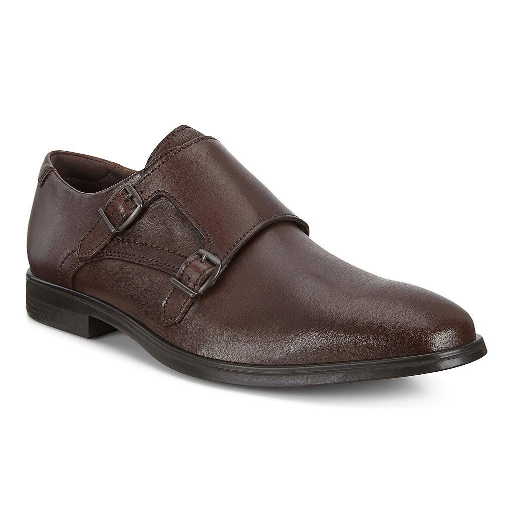 Ecco Melbourne Mens Business Shoes Brown Outlet - India REA-931672